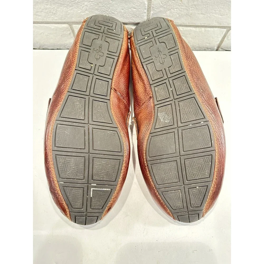 COLE HAAN‎ Men's Size 10M Brown Leather Slip on Loafers Shoes